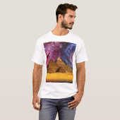 エジプト上空の宇宙嵐 Tシャツ (正面フル)
