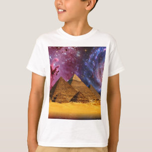 エジプト上空の宇宙嵐 Tシャツ