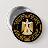 エジプト丸エンブレム 缶バッジ (正面&裏面)