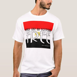 エジプト人のような歩行: 自由ワイシャツ Tシャツ