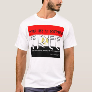 エジプト人のような歩行: 自由ワイシャツ Tシャツ