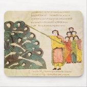 エジプト人の紅海を閉めているモーゼ マウスパッド (正面)