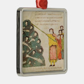 エジプト人の紅海を閉めているモーゼ メタルオーナメント (右)