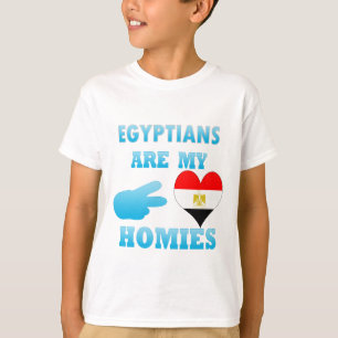 エジプト人は私のHomiesです Tシャツ