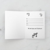 エジプト人及びSigilのテーマの招待状 招待状 (内部)