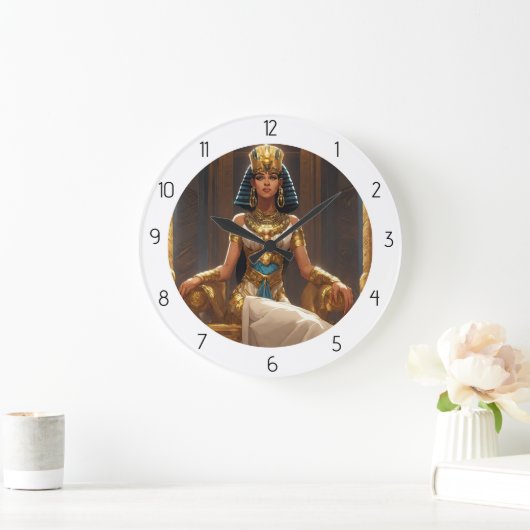 エジプト人 ラージ壁時計 (ホーム)