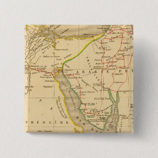 エジプト代理イスラエル人の航海 缶バッジ (正面)