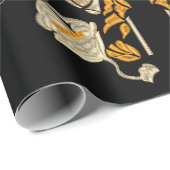 エジプト伝統的のア縁どート金ゴールド作成ハンドm ラッピングペーパー (ロールコーナー)