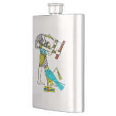 エジプト伝統的人 フラスク (左)