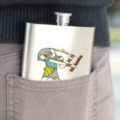 エジプト伝統的人 フラスク (インサイチュ)