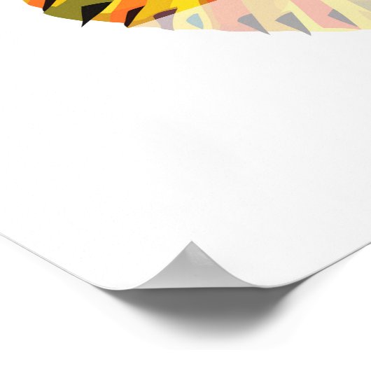 エジプト伝統的、芸術、ヴィンテージ旅行 ポスター (角)