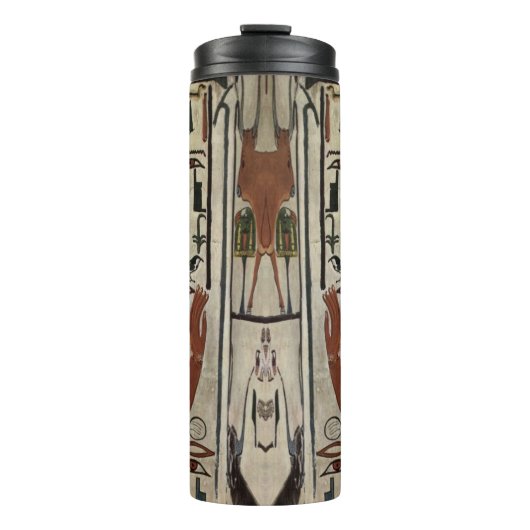 エジプト古代ファラカラフルオの絵画墓の芸術 タンブラー (正面)