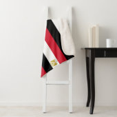 エジプト国旗と愛国心シェルパ毛布 シェルパブランケット (インサイチュ)