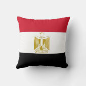 エジプト国旗のアメリカのモジョ・ピロー クッション (裏面)
