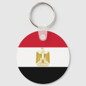 エジプト国旗のキーチェーン キーホルダー (正面)