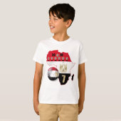 エジプト国旗の地図アフリカ2010年受賞者ギア Tシャツ (正面フル)