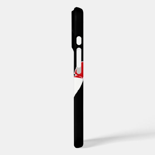 エジプト国旗の手書き Case-Mate iPhoneケース (裏面 / 左)