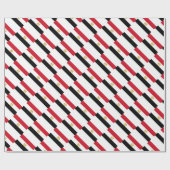 エジプト国旗の折り返し紙 ラッピングペーパー (フラット)