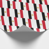 エジプト国旗の折り返し紙 ラッピングペーパー (角)