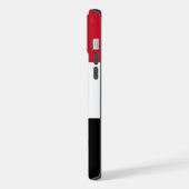 エジプト国旗のApple iPhone 15 Plusケース iPhoneケース (左側面)