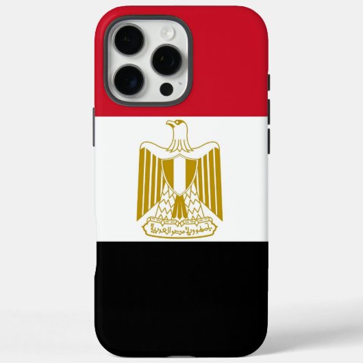 エジプト国旗のApple iPhone 16 Pro Maxケース Case-Mate iPhoneケース (裏面)