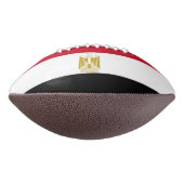 エジプト国旗を持つ愛国的なアメリカンフットボール アメリカンフットボール (回転270)