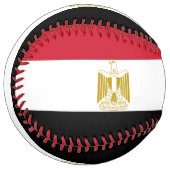 エジプト国旗を持つ愛国的なソフトボール ソフトボール (正面左)