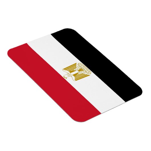 エジプト国旗を持つ愛国的な柔軟な磁石 マグネット (右側)