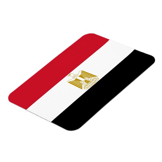 エジプト国旗を持つ愛国的な柔軟な磁石 マグネット (左側)