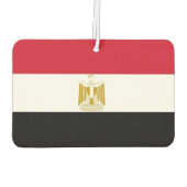 エジプト国旗を持つ車の空気フレッシュ カーエアーフレッシュナー (裏面)