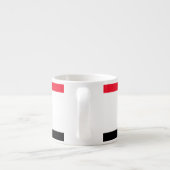 エジプト国旗 エスプレッソカップ (裏面)