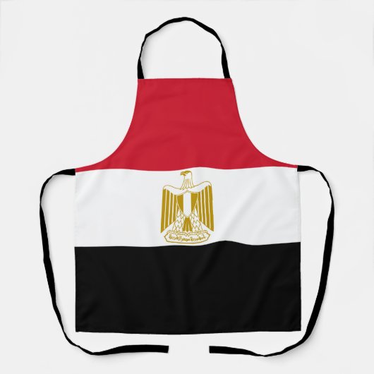 エジプト国旗 エプロン (正面)