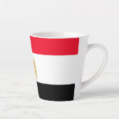 エジプト国旗 カフェラテマグ (右)