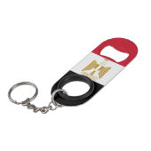 エジプト国旗 キーホルダー栓抜き (正面アングル)