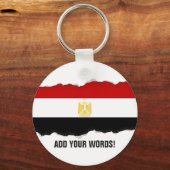 エジプト国旗 キーホルダー (正面)