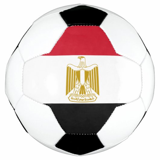 エジプト国旗 サッカーボール (正面)