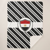 エジプト国旗 シェルパブランケット (正面)