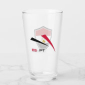 エジプト国旗 タンブラーグラス (裏面)