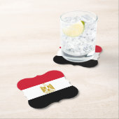 エジプト国旗 ペーパーコースター (インサイチュ)