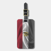 エジプト国旗 ラゲッジタグ (正面縦)