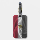 エジプト国旗 ラゲッジタグ (裏面縦)