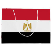 エジプト国旗 ラージペーパーバッグ (裏面)