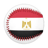 エジプト国旗 野球ボール (正面左)
