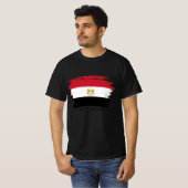 エジプト国旗 Tシャツ (正面フル)