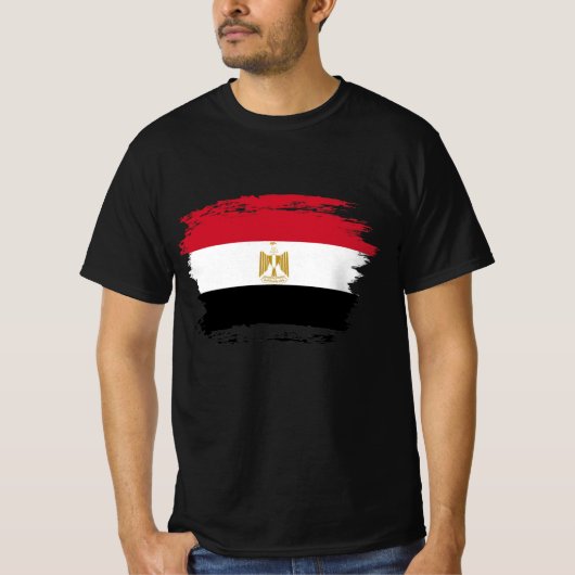 エジプト国旗 Tシャツ (正面)