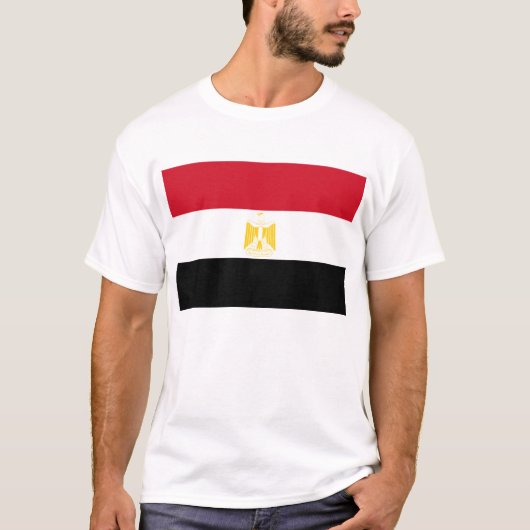 エジプト国旗 Tシャツ (正面)
