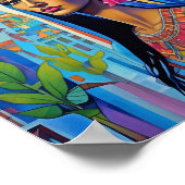 エジプト女王ملكة مصريポスター紙(マット) ポスター (角)