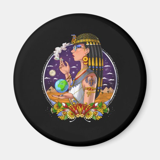 エジプト女王クレオパトラ マグネット (正面)