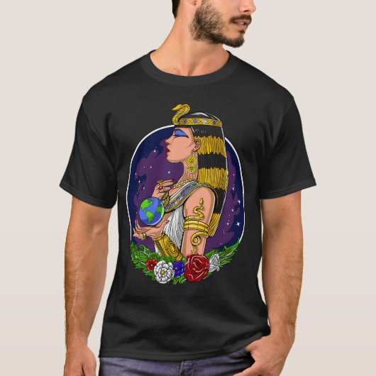 エジプト女王クレオパトラ Tシャツ (正面)