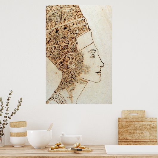 エジプト女王ネフェクト ポスター (キッチン)